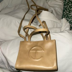 TAN TELFAR SMALL BAG